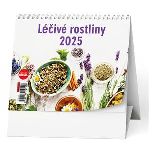 Stolní kalendář 2025 IDEÁL - Léčivé rostliny