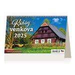 Stolní kalendář 2025 - Krásy Venkova