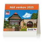 Stolní kalendář 2025 MiniMax - Naše města