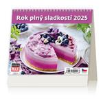 Stolní kalendář 2025 MiniMax - Rok plný sladkostí