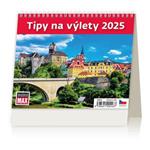 Stolní kalendář 2025 MiniMax - Tipy na výlety