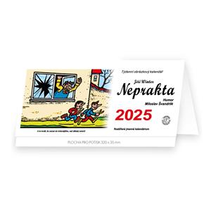 Stolní kalendář 2025 - Neprakta