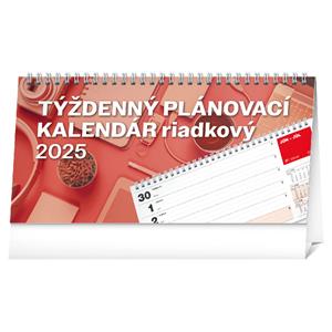 Stolní kalendář 2025 Plánovací riadkový