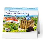 Stolní kalendář 2025 Poznáváme Českou republiku