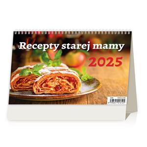 Stolní kalendář 2025 - Recepty starej mamy