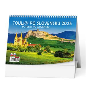 Stolní kalendář 2025 Toulky po Slovensku