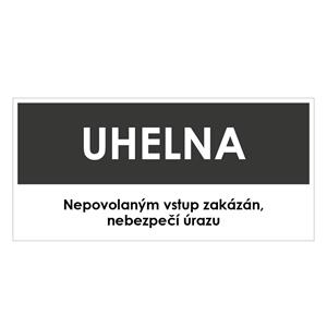 UHELNA, šedá, plast 1 mm 190x90 mm