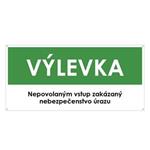 Výlevka, zelená, plast 2mm s dierkami-190x90mm